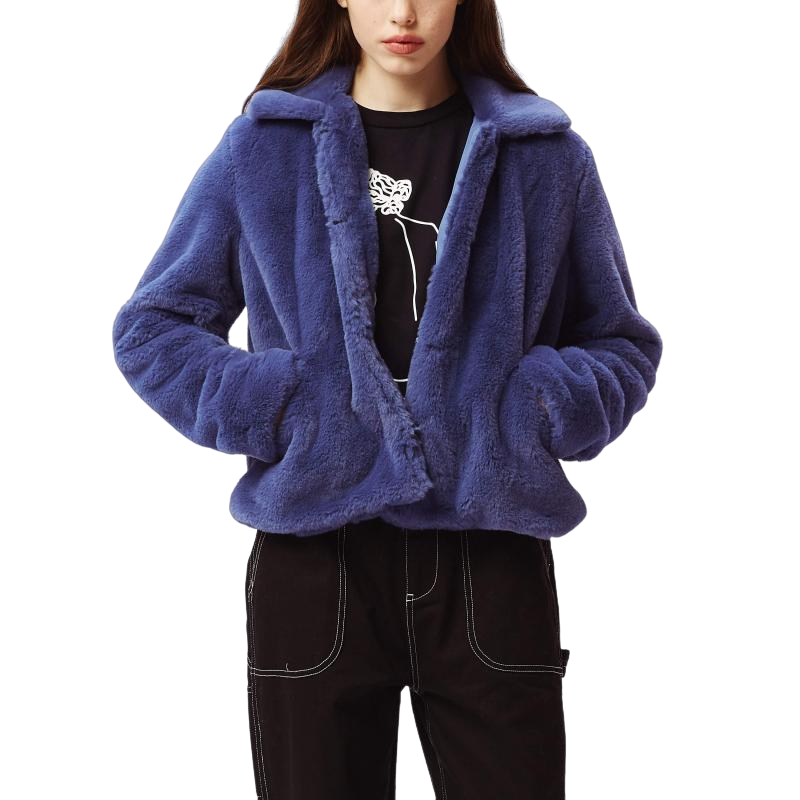 Obey faux shop fur coat