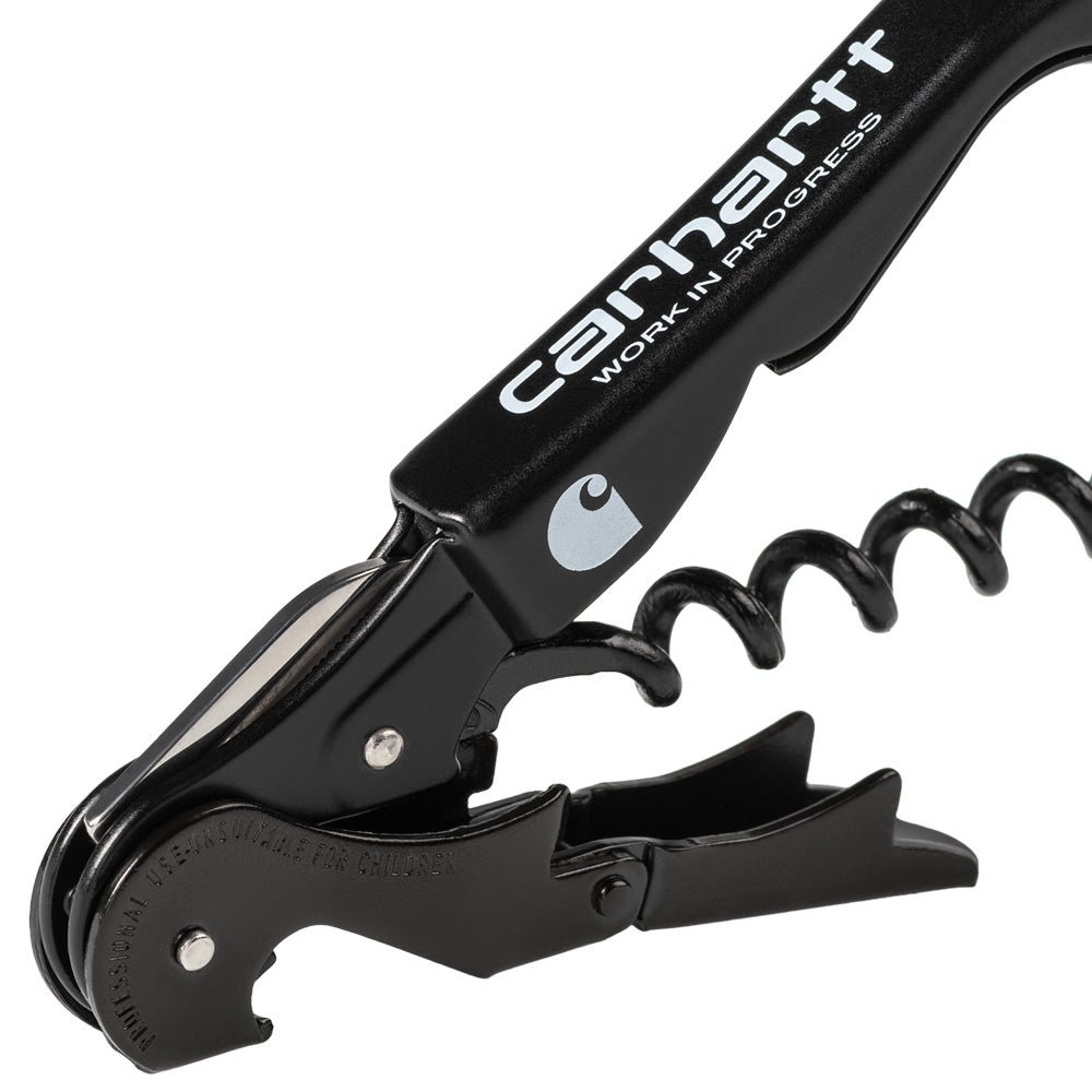 carhartt wip i031274 0d2 xx script pulltap s corkscrew black white