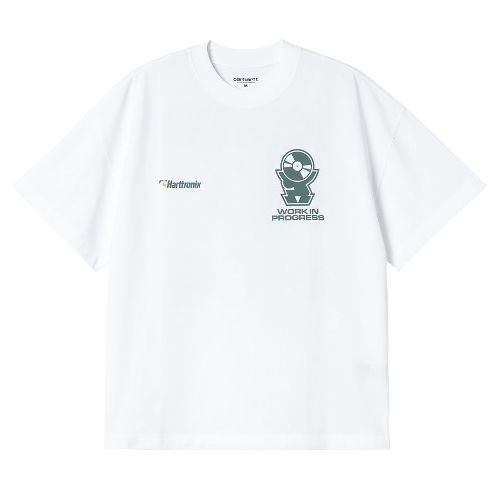 carhartt wip i0343952 xx ss harttronix t shirt white