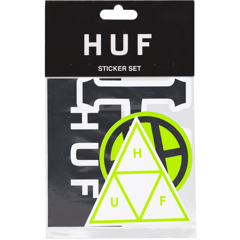 huf AC00481 core logo sticker set assorted