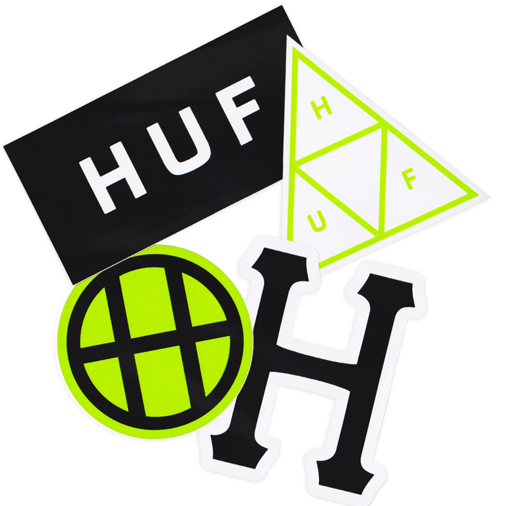 huf AC00481 core logo sticker set assorted