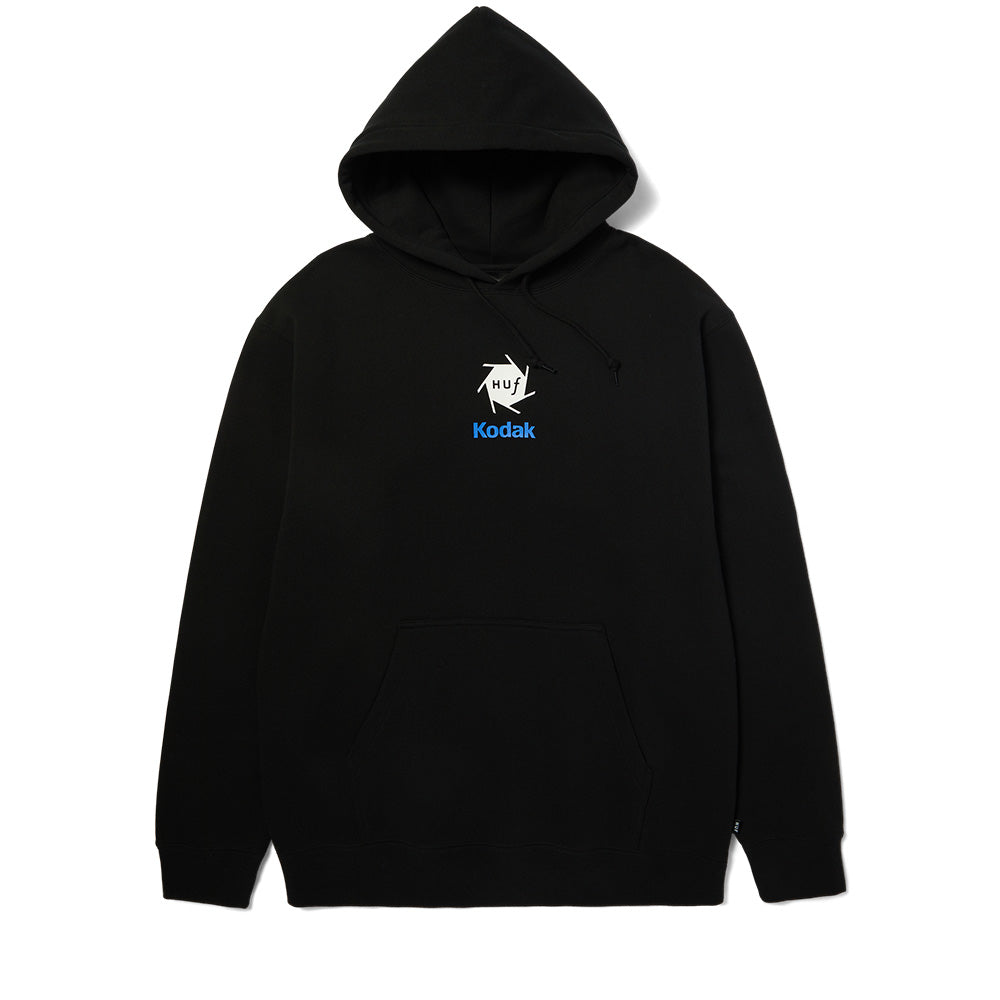 huf pf00752 huf x kodak invention po hoodie black