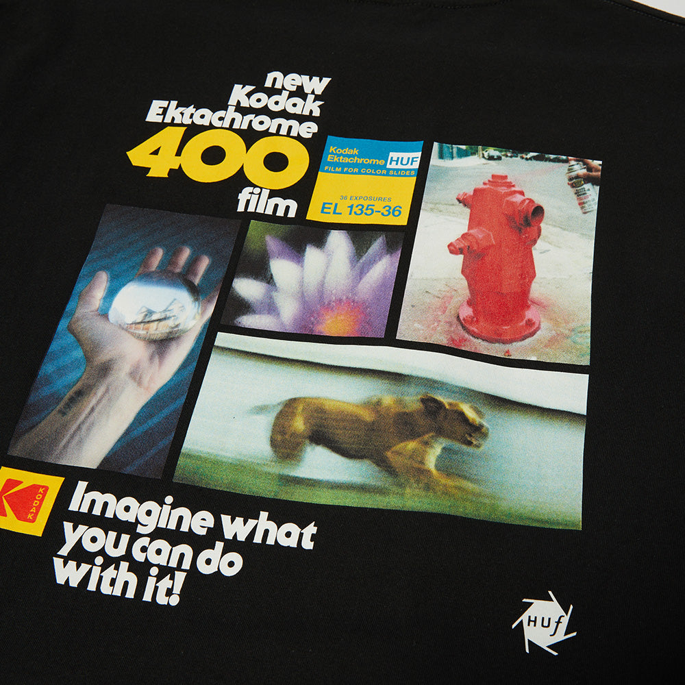 huf ts02467 huf x kodak imagine what ss tee black