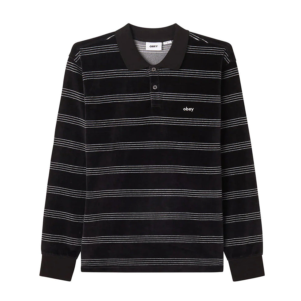 obey 131040057 demand ls polo bkm black multi