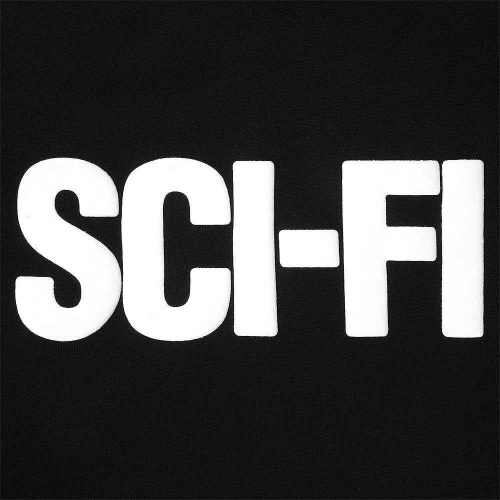 sci fi fantasy sf00139 big logo hood blk black