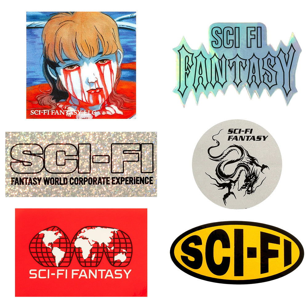 sci fi fantasy sf00180 sticker pack fall 2024 multi