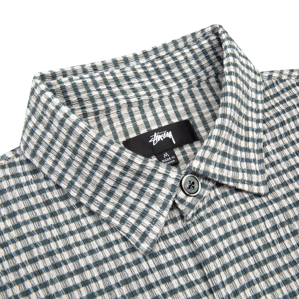 Wrinkly Gingham Ss Shirt L 23SS - トップス