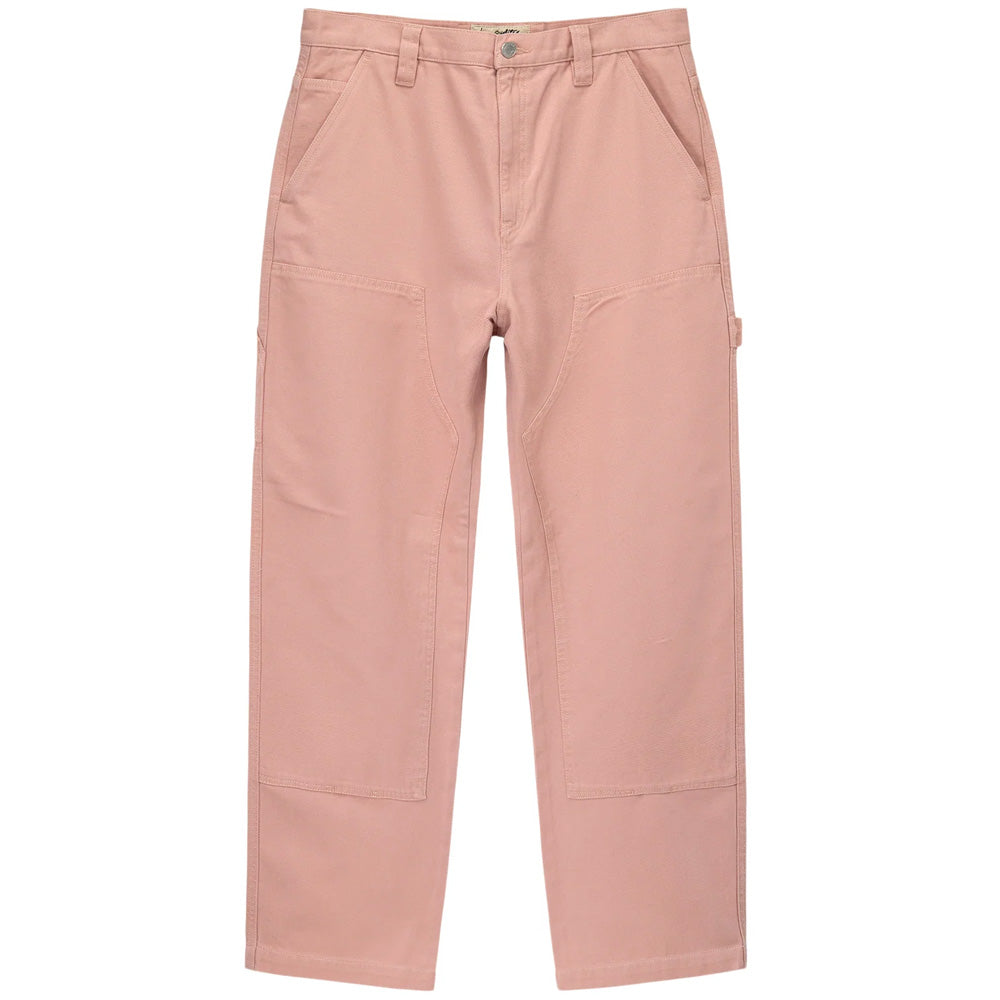 stüssy 116496 canvas work pant salmon