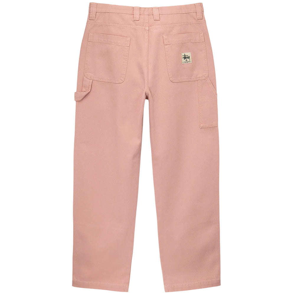 stüssy 116496 canvas work pant salmon