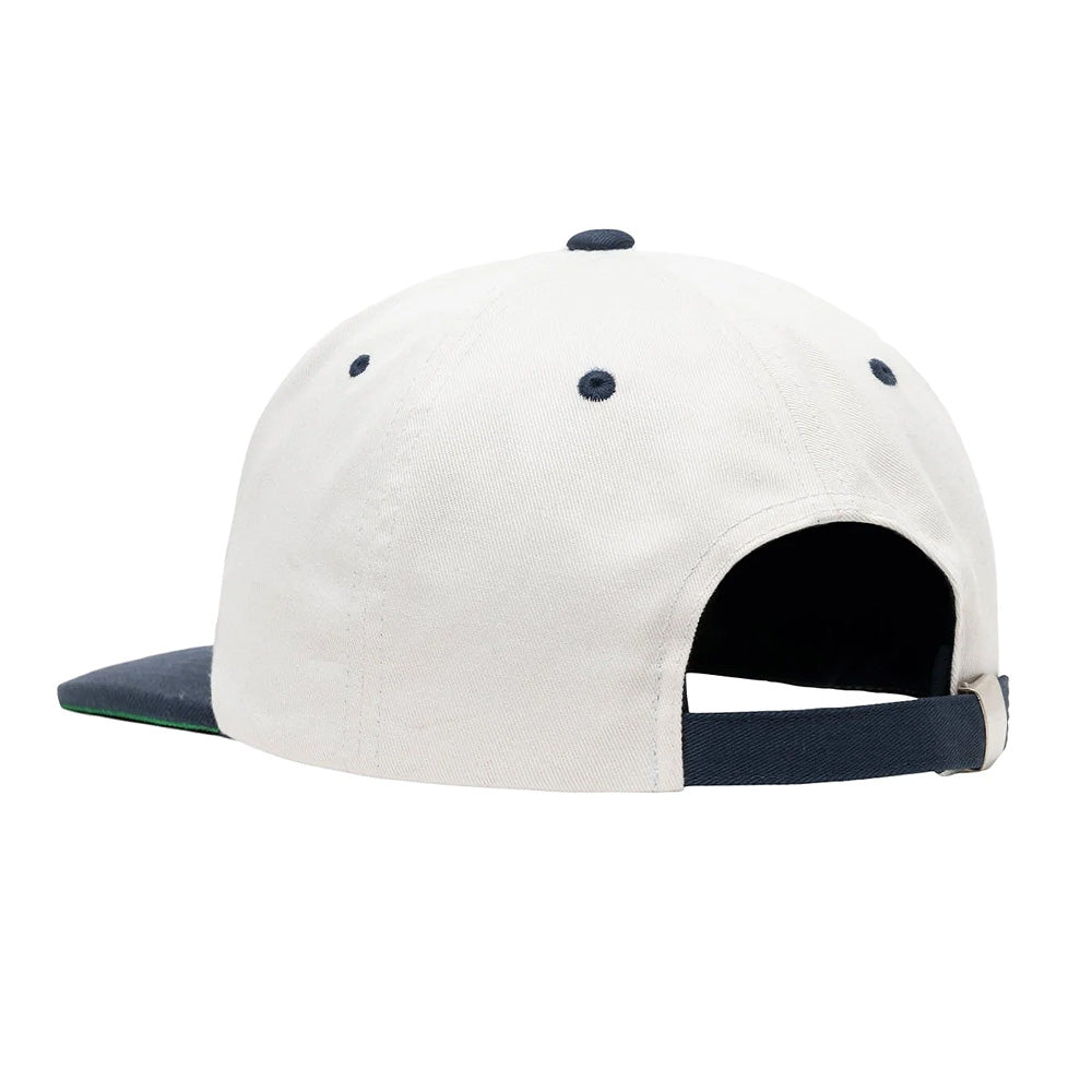 stussy 1311119 basic star strapback cap white