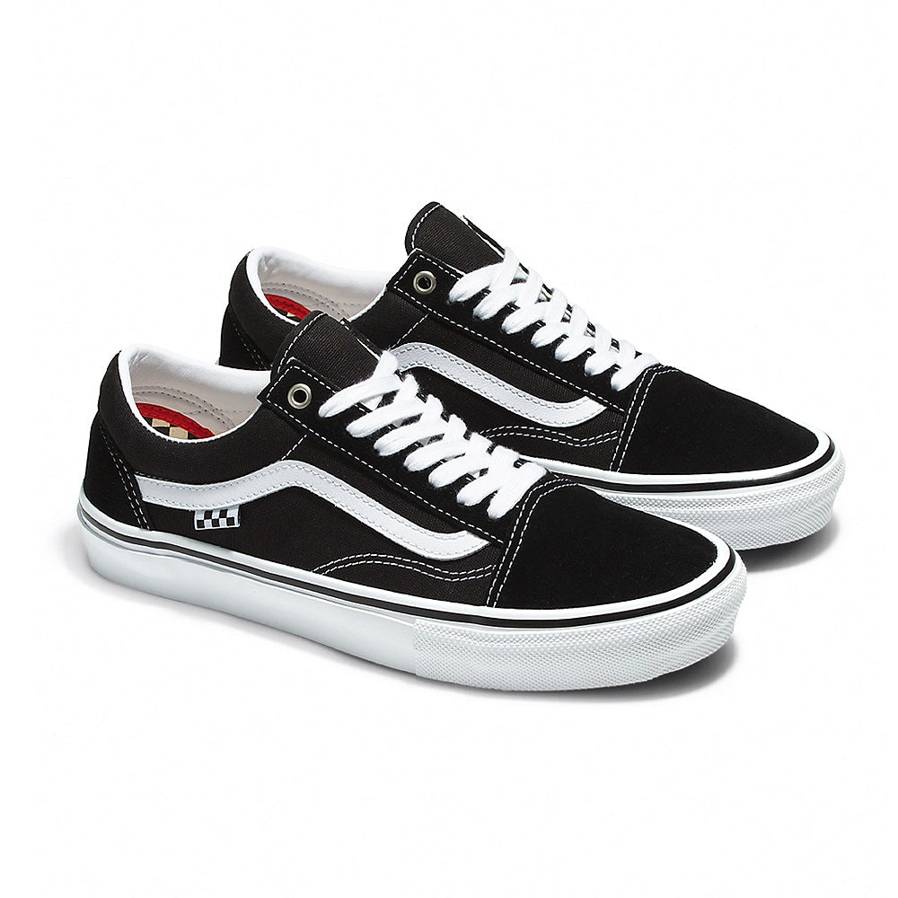 vans vn0a5fcby281 skate old skool shoe black white