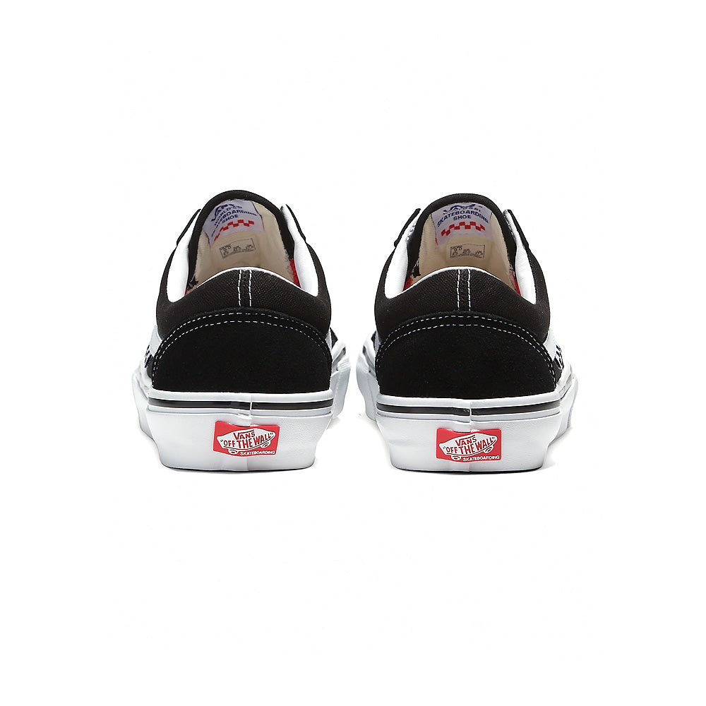 vans vn0a5fcby281 skate old skool shoe black white