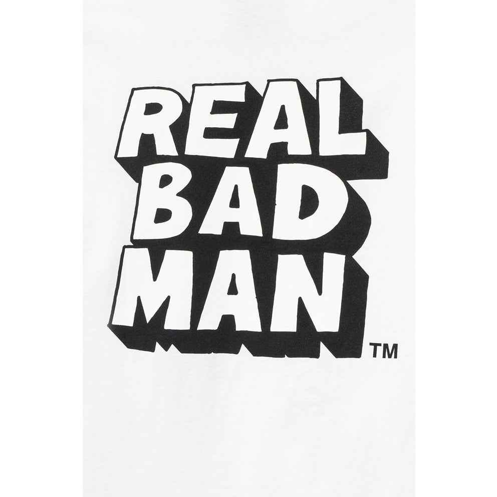 Real Bad Man Logo Vol 7 Tee, white | Beyond