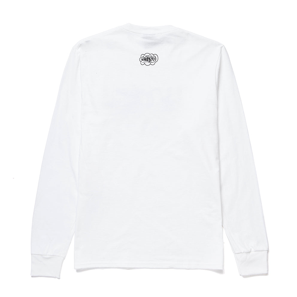 huf ts01381 haze remix ls tee white