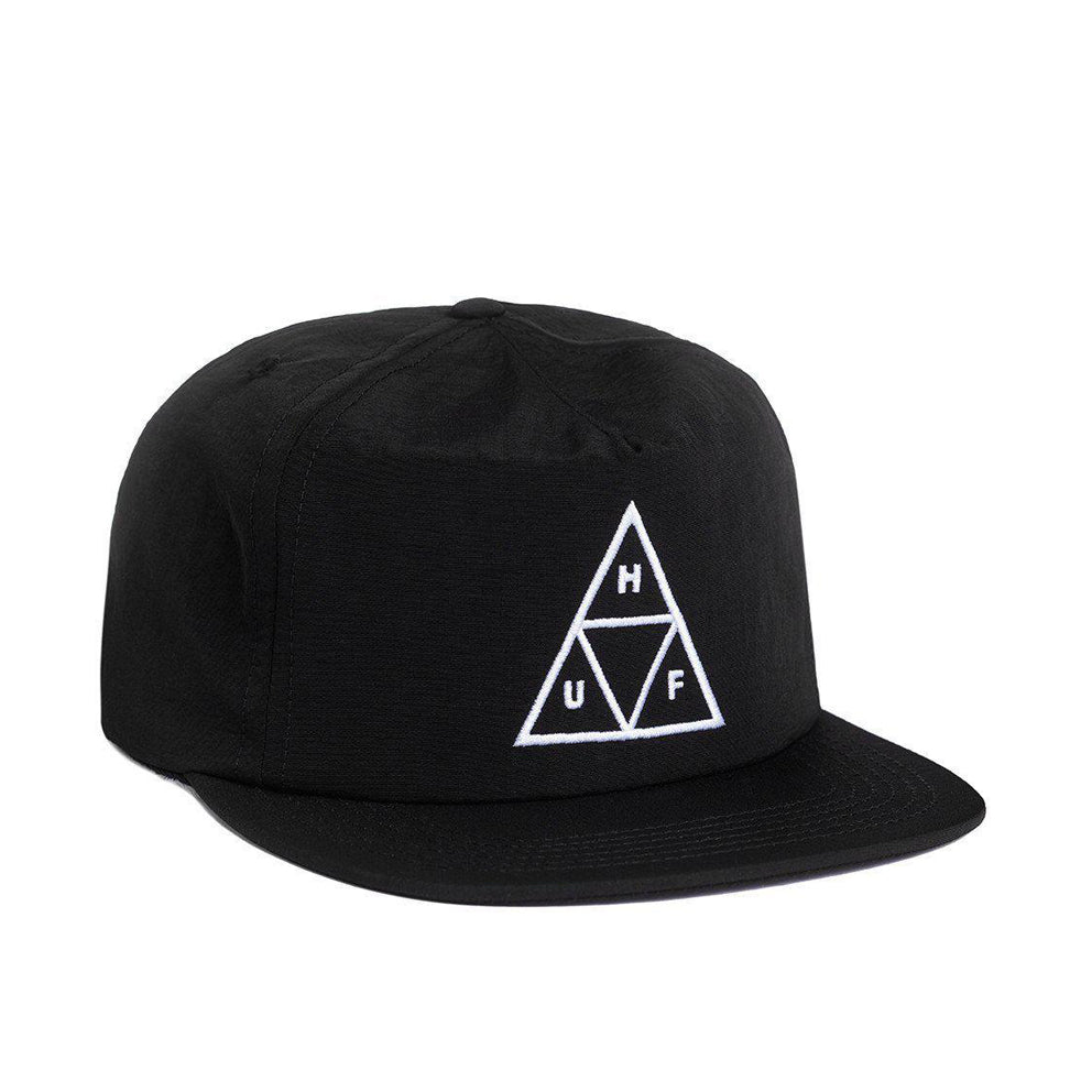 huf htbsc02 triple triangle snapback black