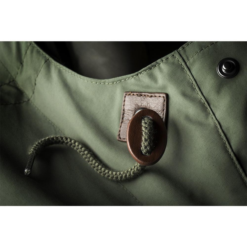 huf jk53008 trench military jacket olive