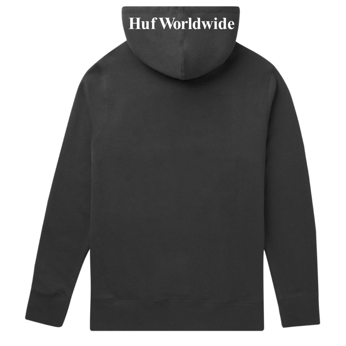 huf pf00098 essentials box logo po hoodie black