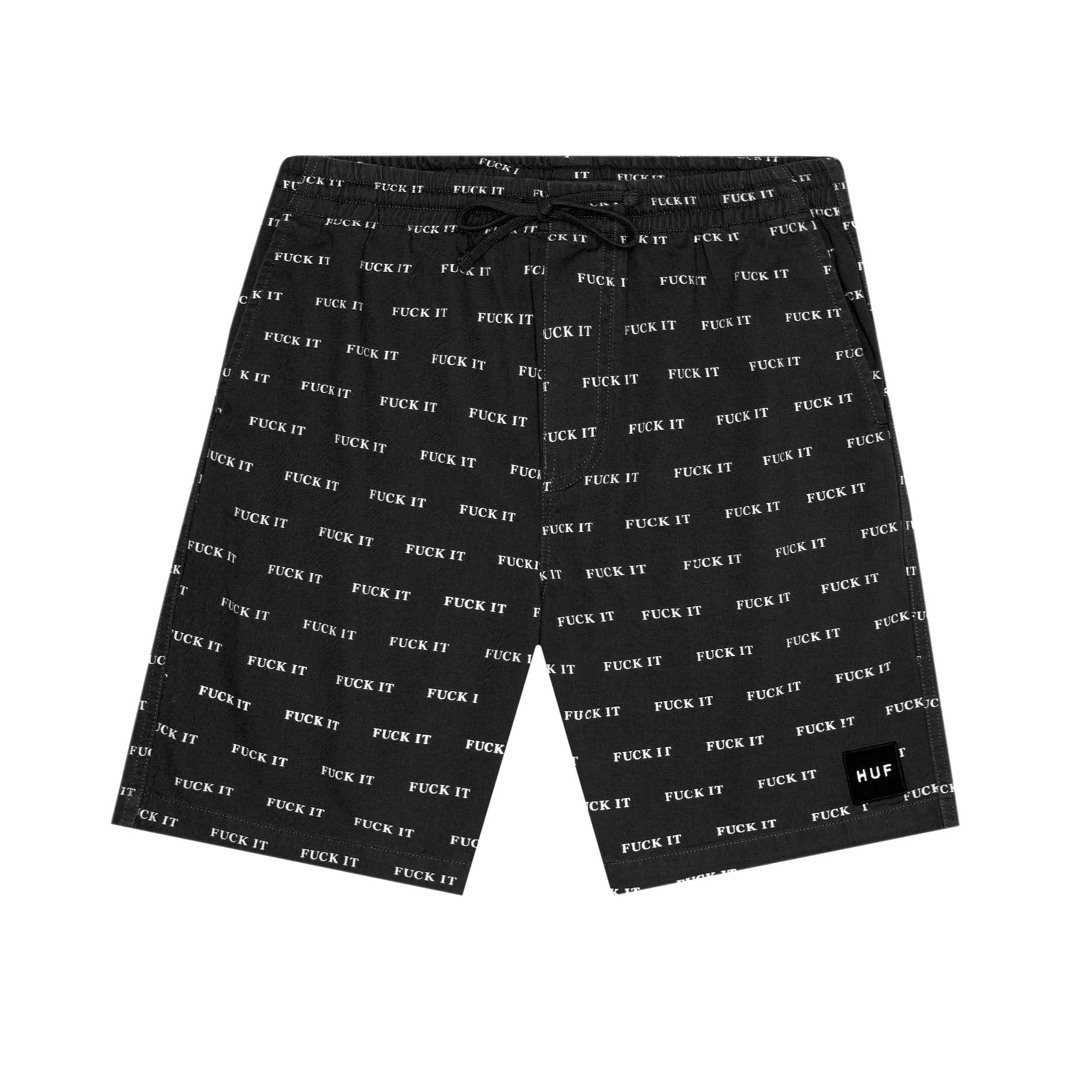 huf pt00058 fuck it easy short black