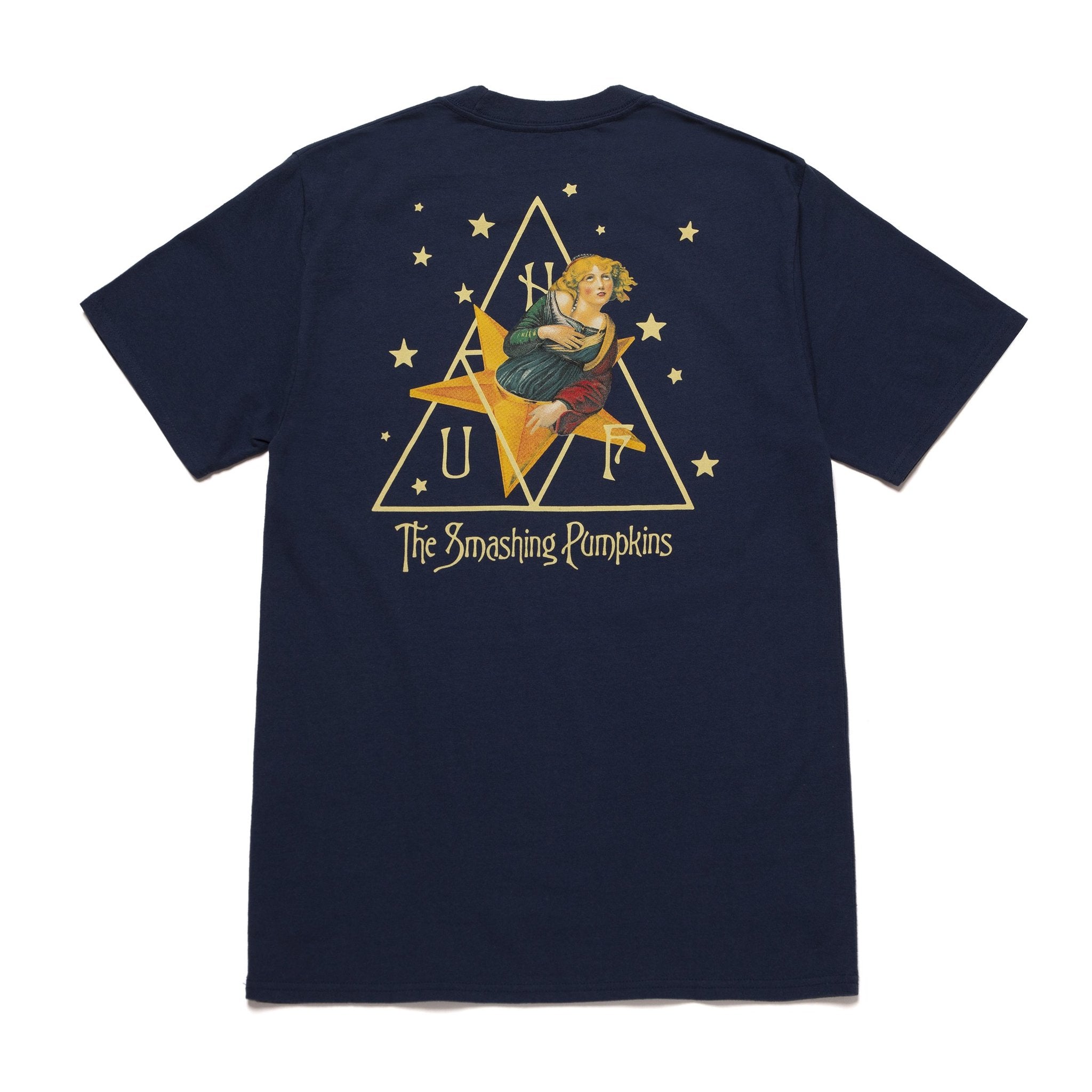 huf ts01402 starlight ss t shirt navy