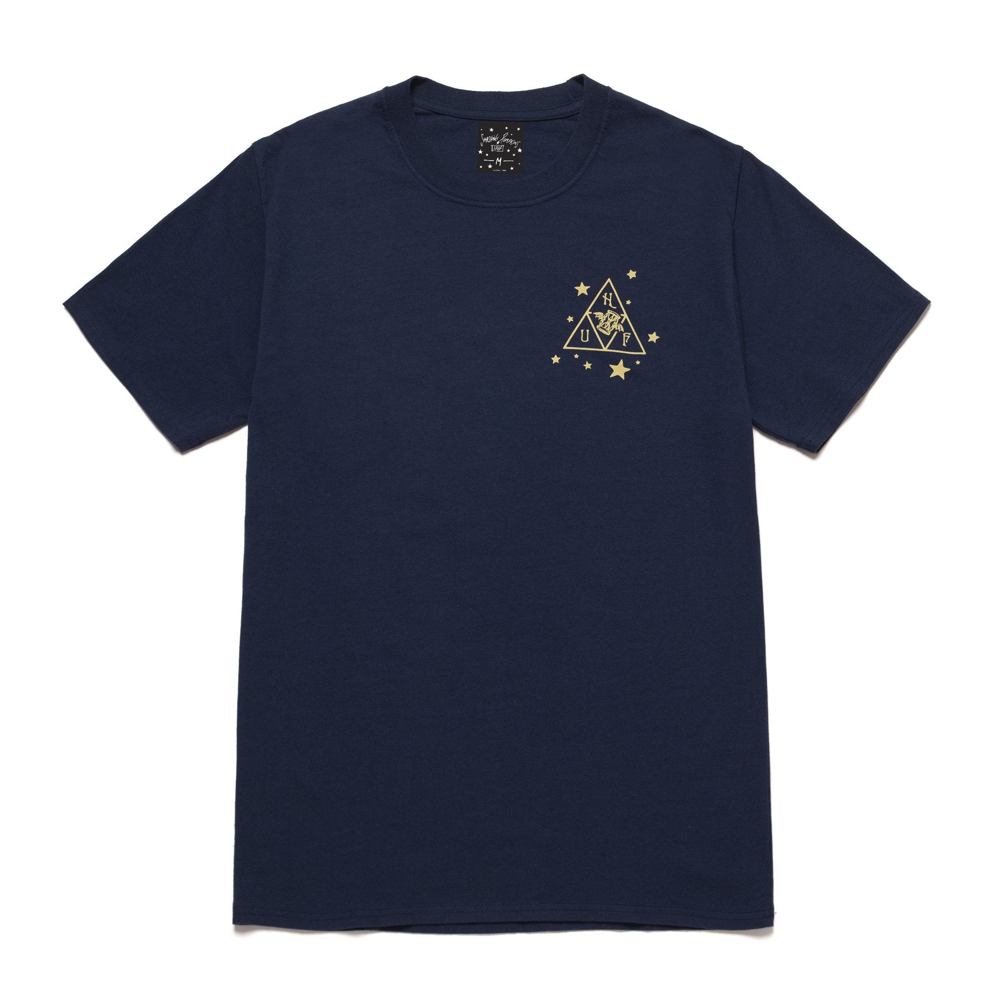 huf ts01402 starlight ss t shirt navy