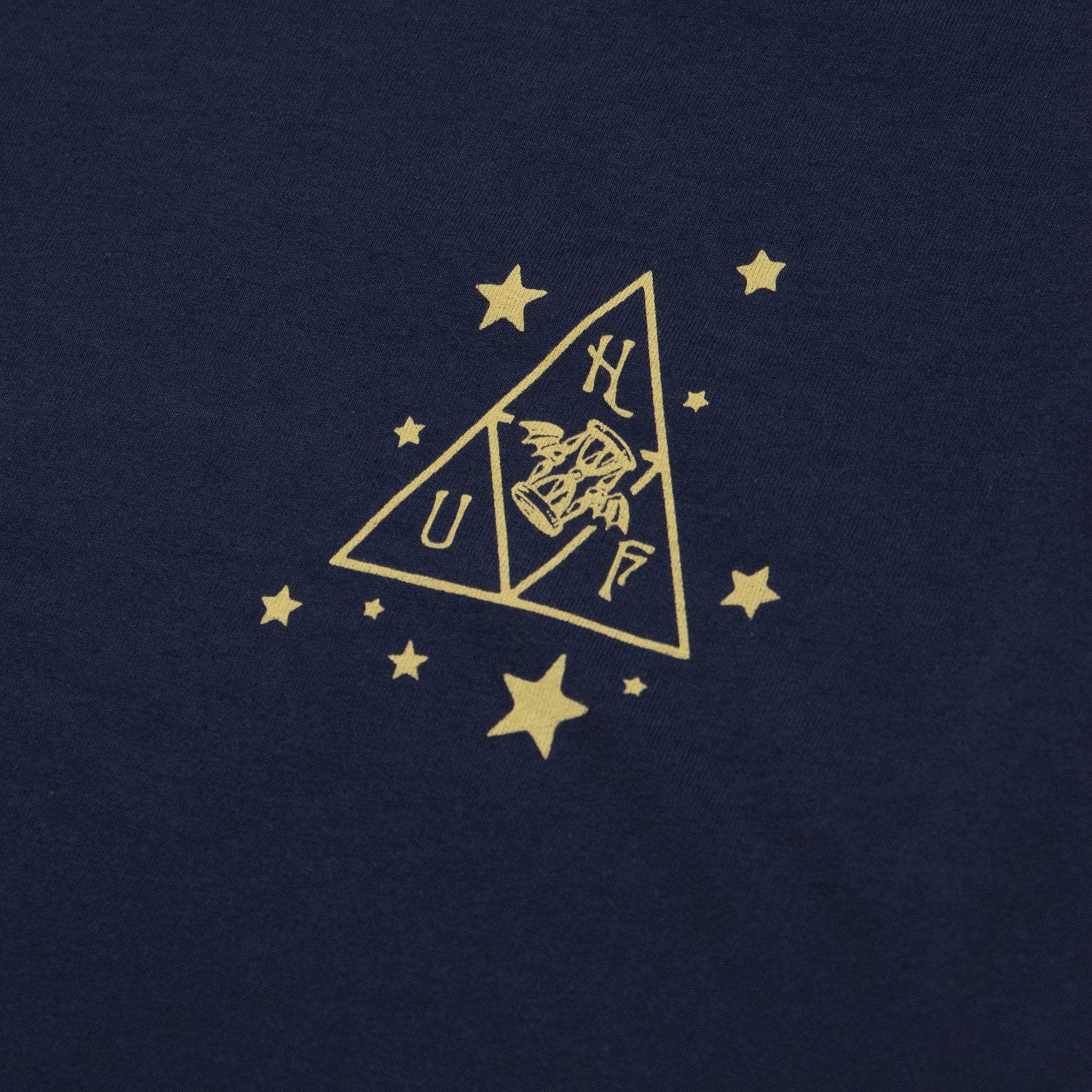 huf ts01402 starlight ss t shirt navy