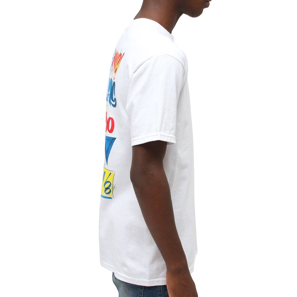 huf ts53012 shrooms tee white