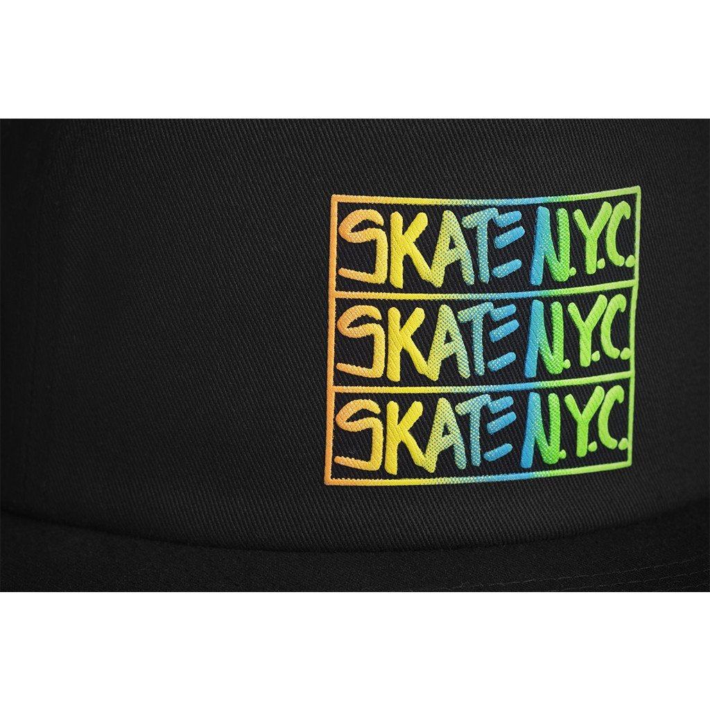 huf x skate nyc ht65l02 snapback black