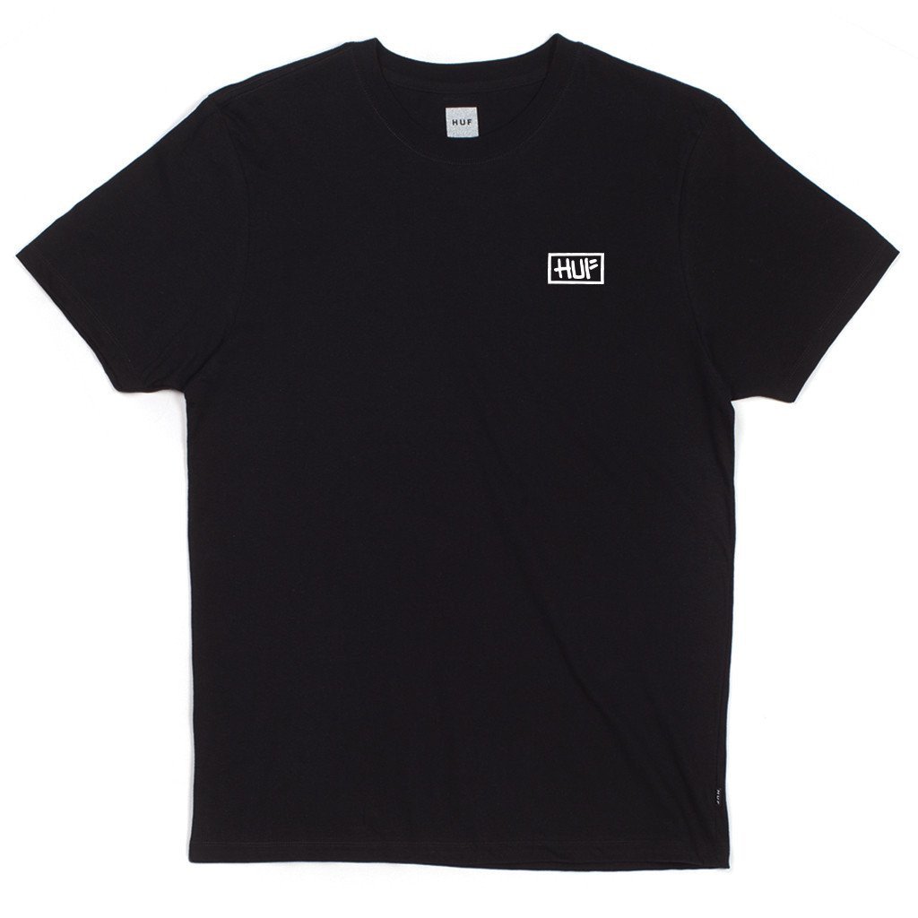 huf x skate nyc ts65l01 burst tee black