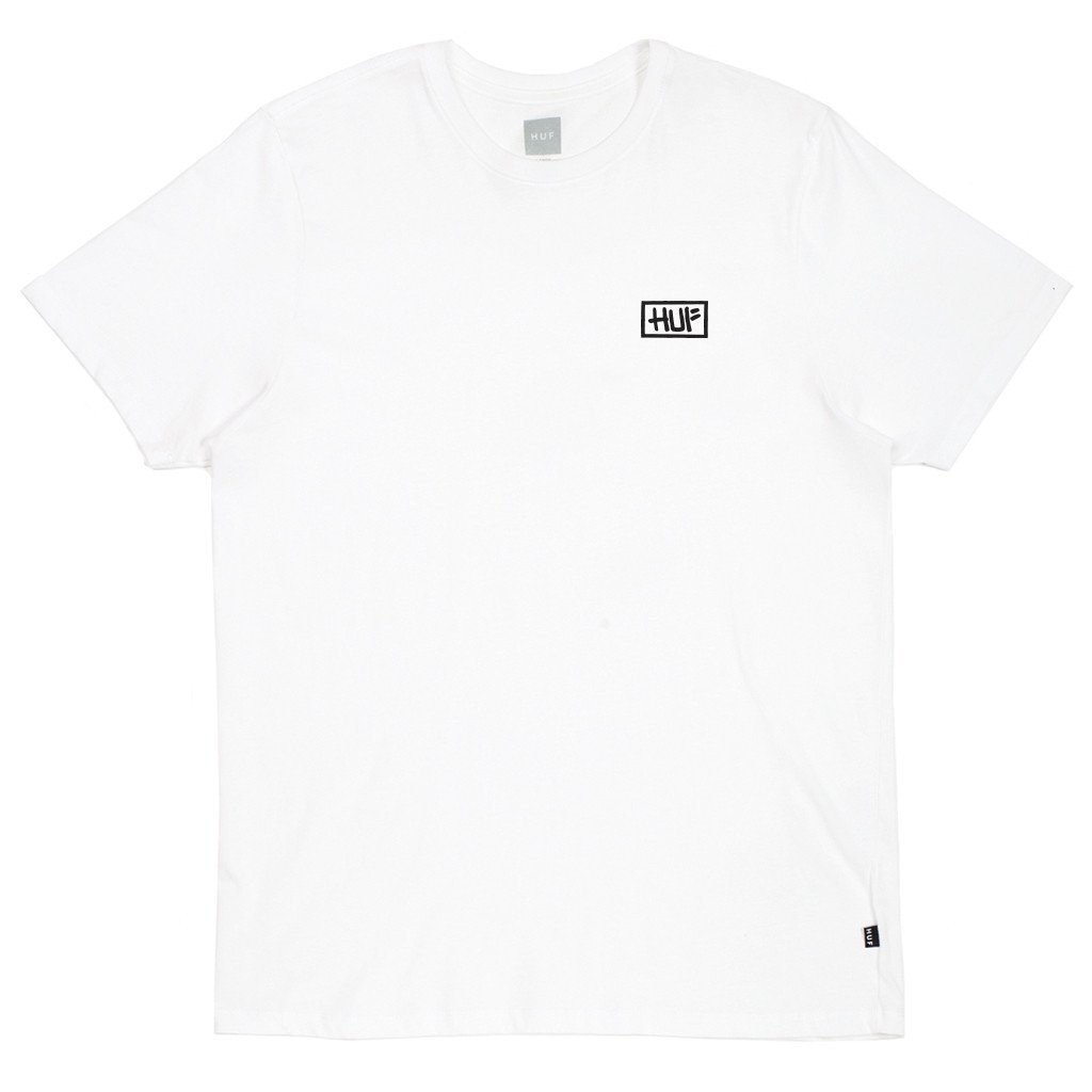 huf x skate nyc ts65l01 burst tee white