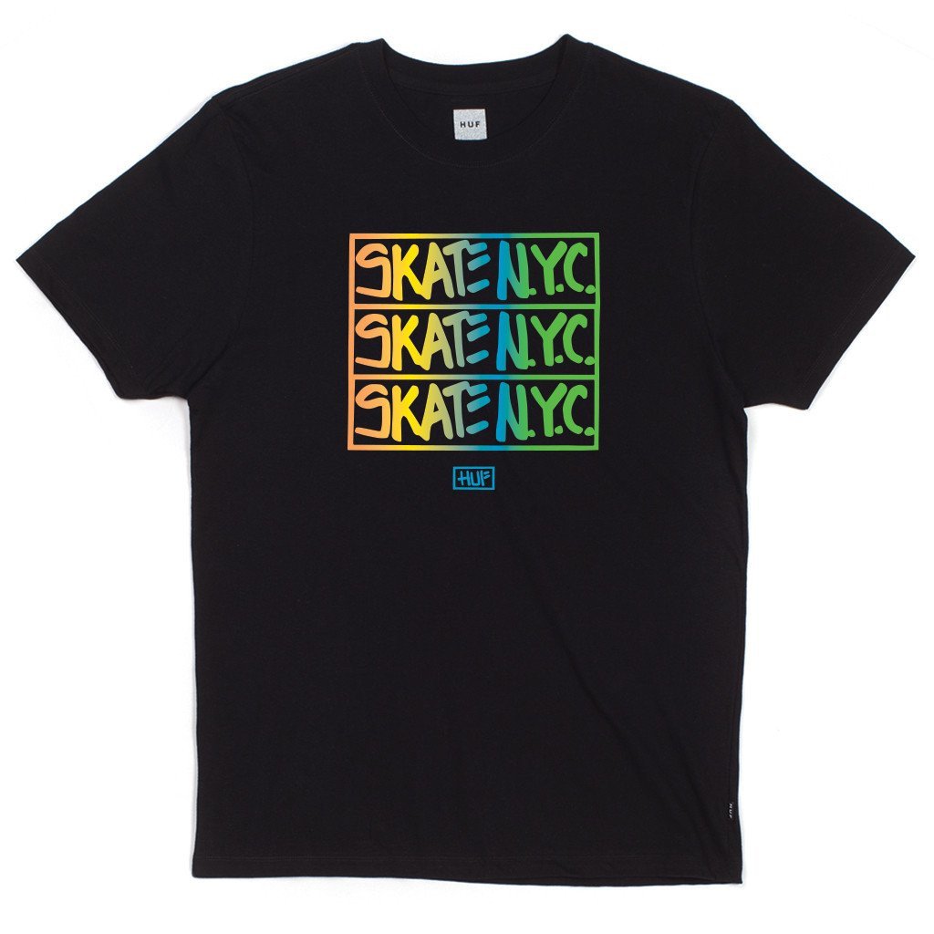 huf x skate nyc ts65l04 tee black