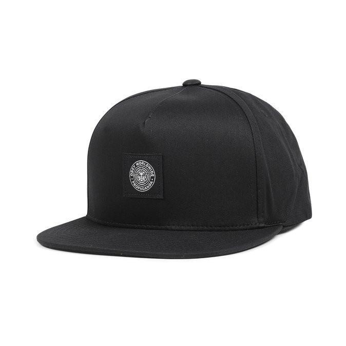 obey 100510055 worldwide seal snapback black