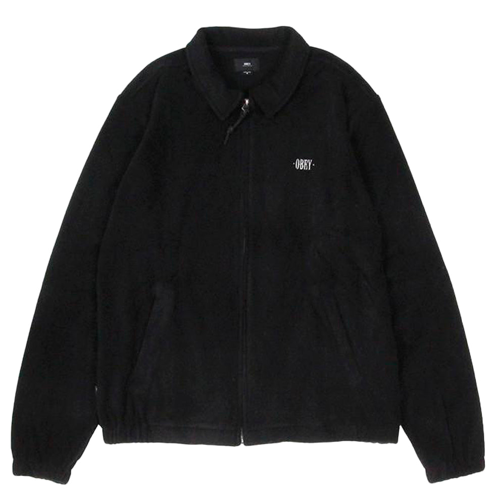 obey 111800002 lafayette fleece jacket black