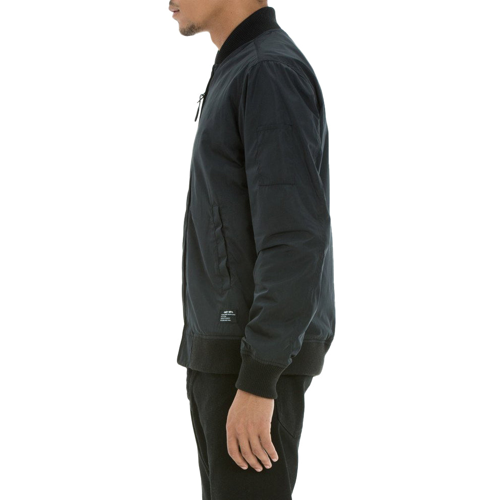 obey 121800183 eightball bomber jacket black