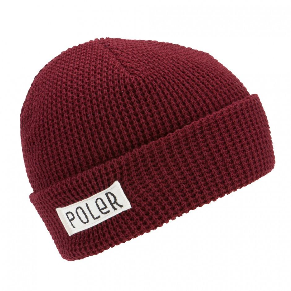 poler 535006 workerman beanie burgundy