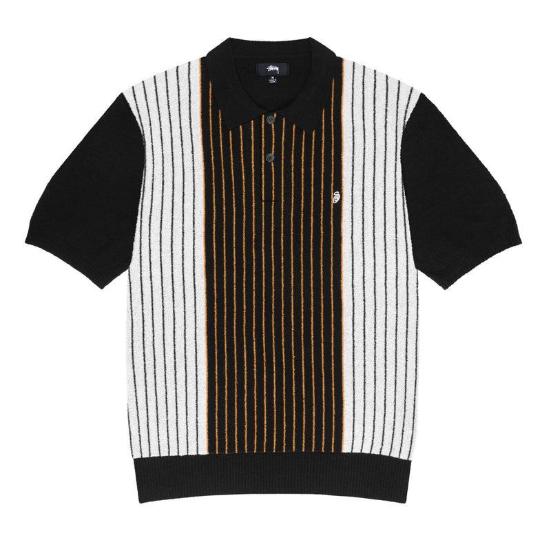 日本正規流通品 STUSSY CLASSIC SS POLO SWEATER Mサイズ | www 