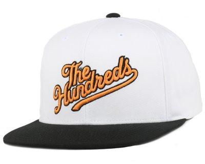 the hundreds t16f106044 slant tail snapback white