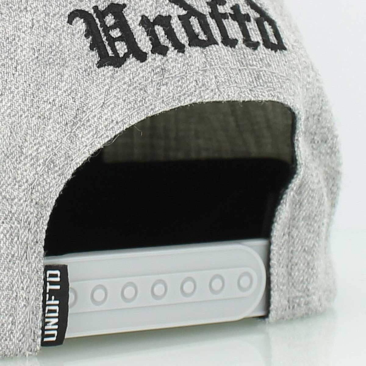 undefeated 531141 5 strike cap grey heather