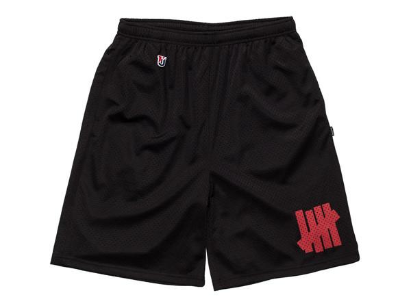 undefeated 512092 b ball short black