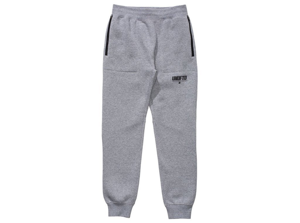 undefeated 516110 technical sweatpant grey heather