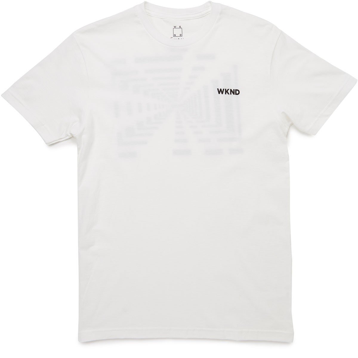 wknd wk002 tunnel vision tee white